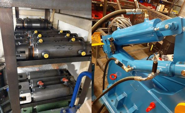 Parts provided for shear equipment and machinery